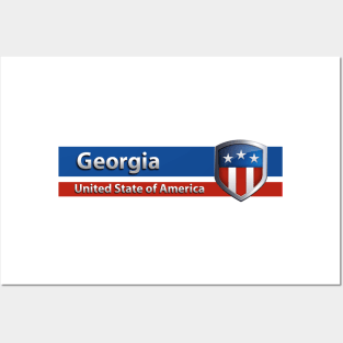 Georgia - United State of America Posters and Art